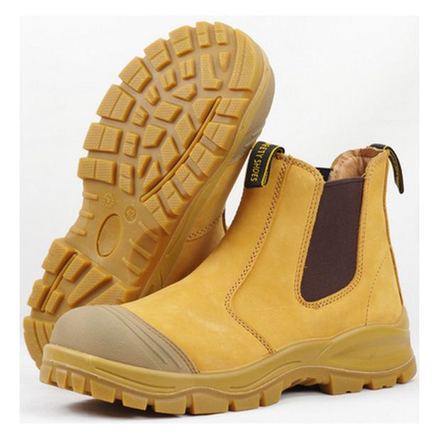 Steel-Toe Pull-On Boot, Wheat, item 1122