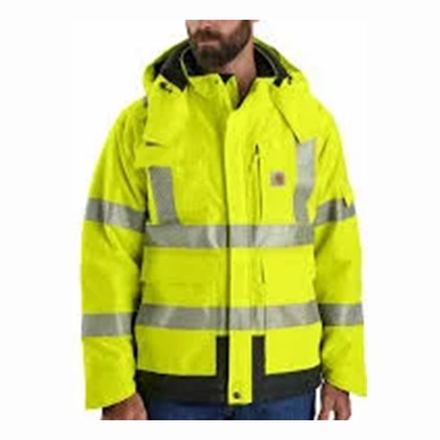 Hi-Vis Insulated Winter Parka